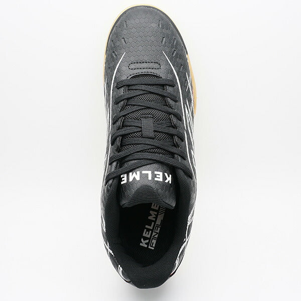 FINALINDOORケルメKELME55031-1026ブラックフットサルシューズ