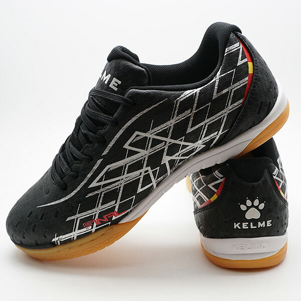 FINALINDOORケルメKELME55031-1026ブラックフットサルシューズ