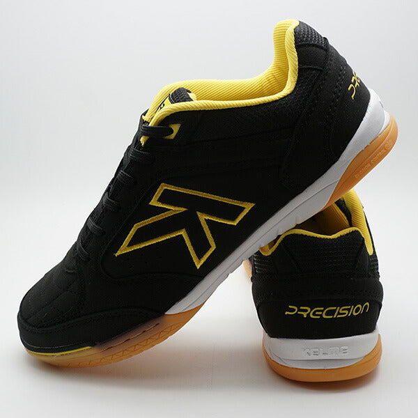 【ショップ限定エントリーでさらに+9倍】PRECISIONケルメKELME55211-26ブラックフットサルシューズインドア室内用