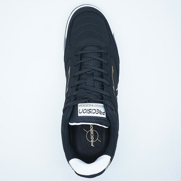 PRECISIONケルメKELME55211-91ブラックゴールドフットサルシューズインドア室内用