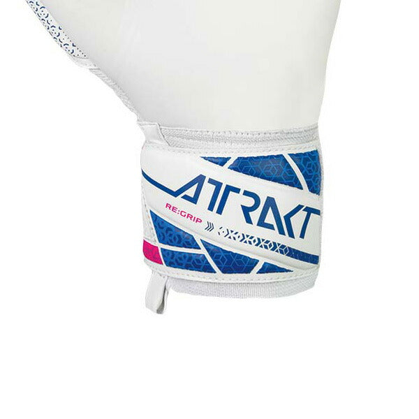 ロイシュreuschアトラクトリグリップNC5560535-4310サッカーキーパーグローブGKグローブゴールキーパーブルーピンクホワイト