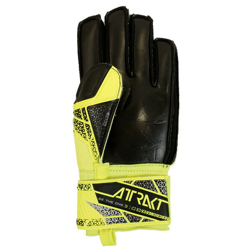 【ショップ限定エントリーでさらに+9倍】ロイシュreuschジュニアアトラクトシルバー5562215-2025サッカーキーパーグローブGKグローブゴールキーパーセイフティイエロー