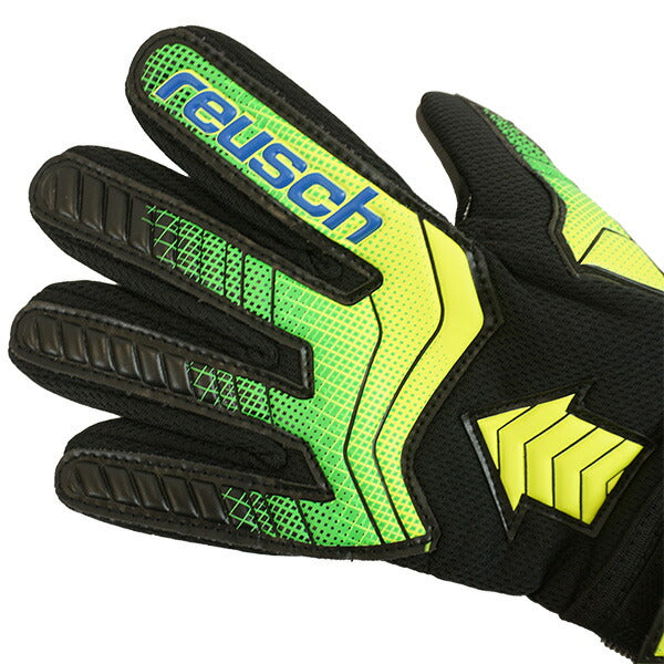 ロイシュreuschアトラクトAB1シルバージュニア5562263-7052サッカーキーパーグローブGKグローブゴールキーパーブラック