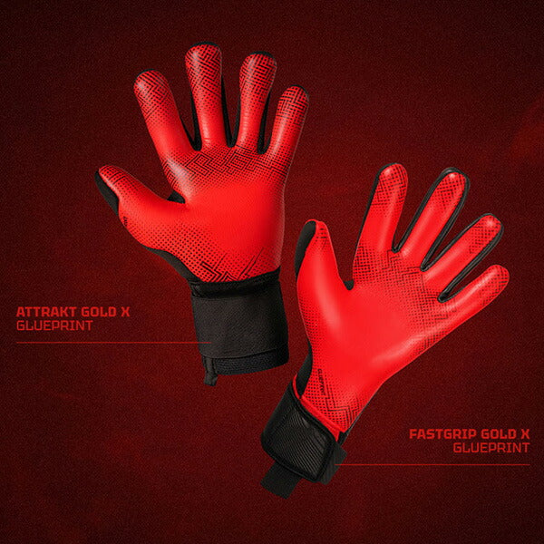 ロイシュreuschファストグリップゴールドXグループリント5570915-7075サッカーキーパーグローブGKグローブゴールキーパーブラック