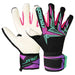 ロイシュreuschアトラクトフリーゲルスピードバンプ5660036-7130サッカーキーパーグローブGKグローブゴールキーパーブラックネオンライト