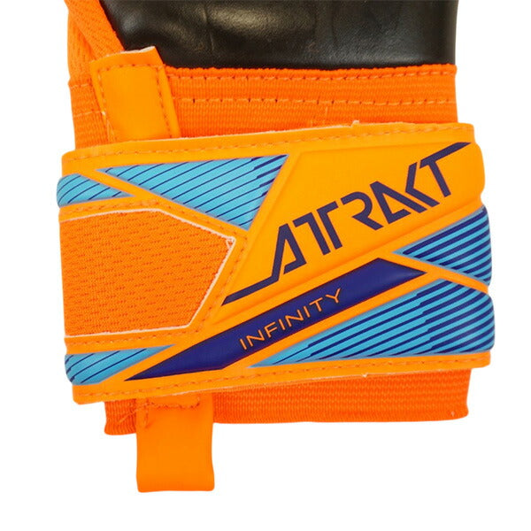 ロイシュreuschアトラクトインフィニティエボリューションNC5660724-2289サッカーキーパーグローブGKグローブゴールキーパーショッキングオレンジ