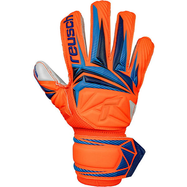 ロイシュreuschアトラクトアドバンスジュニア5662214-2290サッカーキーパーグローブGKグローブゴールキーパーショッキングオレンジ
