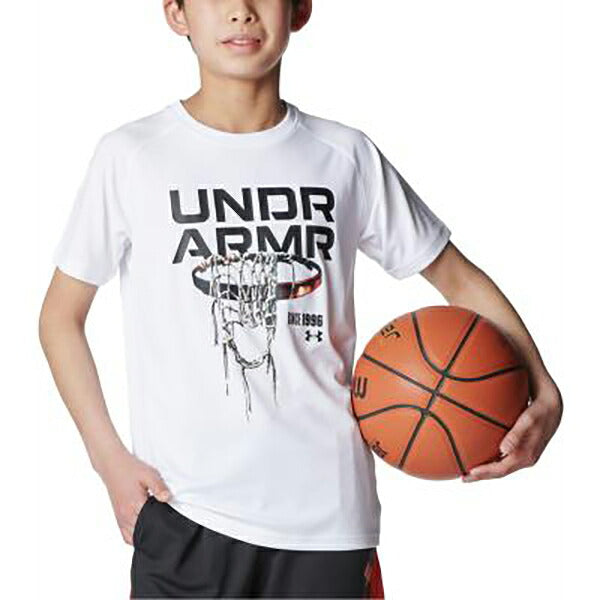 【ネコポス送料無料】アンダーアーマーUNDERARMOURテックグラフィックショートスリーブTシャツジュニア半袖シャツ6001287