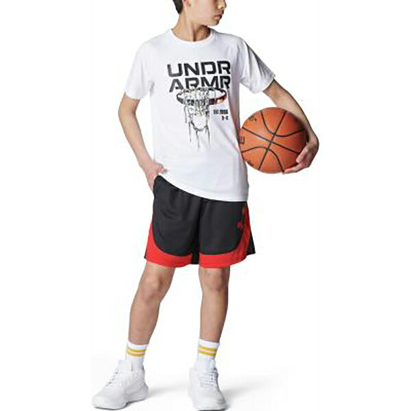 【ネコポス送料無料】アンダーアーマーUNDERARMOURテックグラフィックショートスリーブTシャツジュニア半袖シャツ6001287