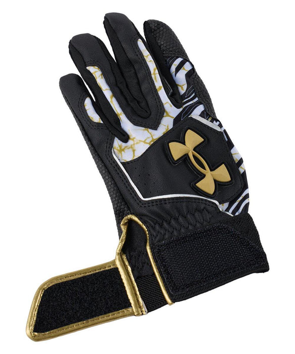 【ネコポス送料無料】アンダーアーマーUNDERARMOUR野球キッズUAクリーンアップバッティンググローブ6001317