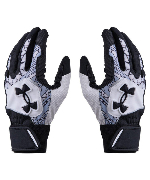 【ネコポス送料無料】アンダーアーマーUNDERARMOUR野球キッズUAクリーンアップバッティンググローブ6001317