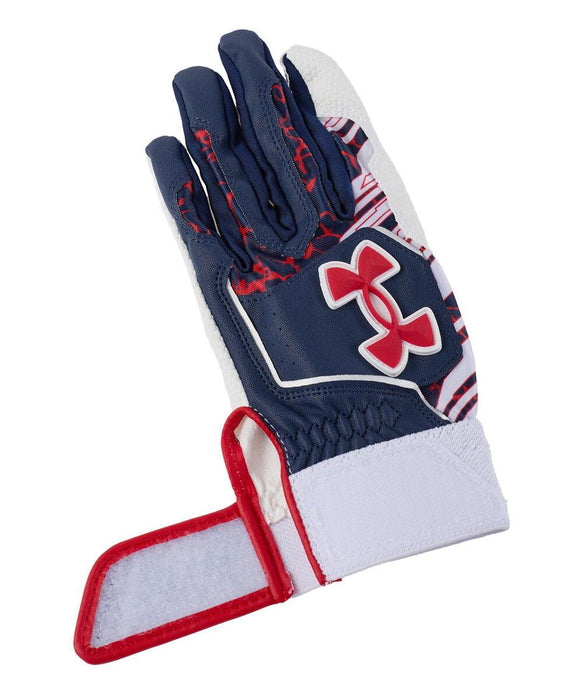【ネコポス送料無料】アンダーアーマーUNDERARMOUR野球キッズUAクリーンアップバッティンググローブ6001317