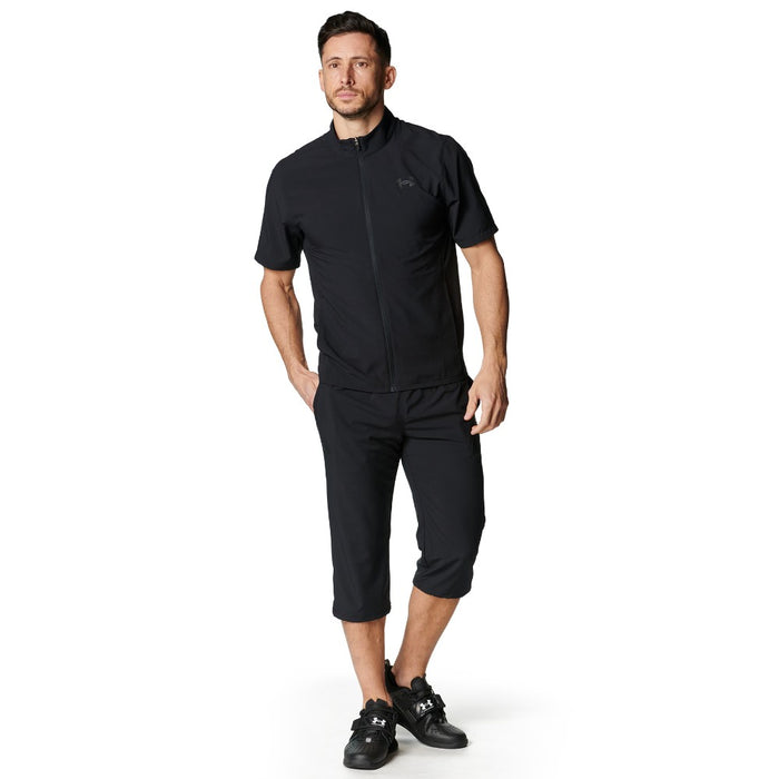 【ネコポス対応可】アンダーアーマーUNDERARMOURトレーニングシャツメンズUAフレッシュウーブンフルジップショートスリーブTシャツ6001546