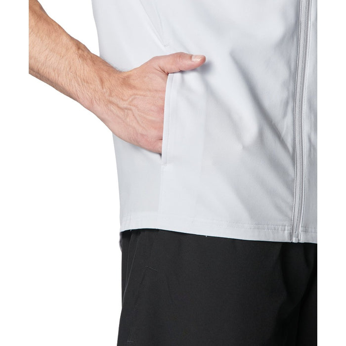 【ネコポス対応可】アンダーアーマーUNDERARMOURトレーニングシャツメンズUAフレッシュウーブンフルジップショートスリーブTシャツ6001546