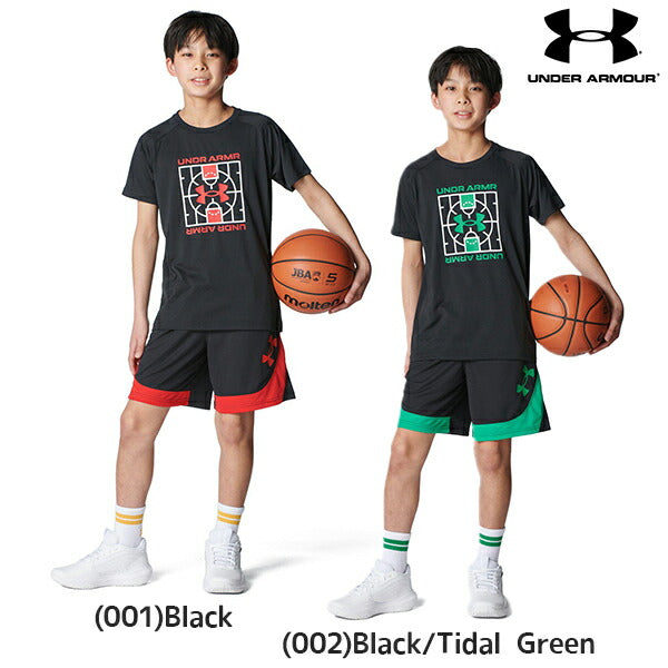 アンダーアーマーUNDERARMOURバスケットボールキッズUAゾーンショーツハーフパンツ6003969