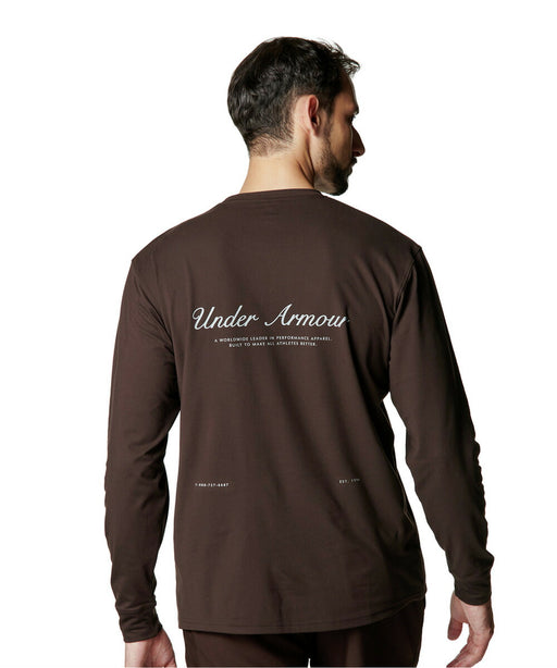 【ネコポス送料無料】アンダーアーマーUNDERARMOURスポーツUAモチベートグラフィックロングスリーブ長袖Tシャツトレーニングメンズ6007379