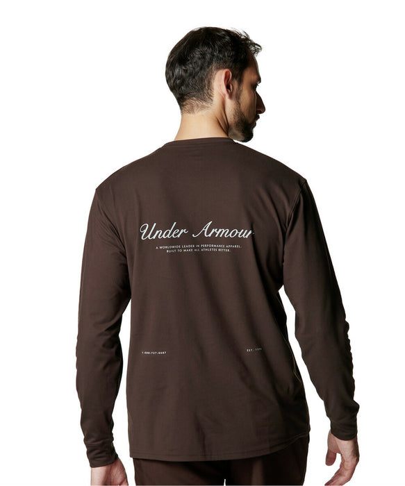 【ネコポス送料無料】アンダーアーマーUNDERARMOURスポーツUAモチベートグラフィックロングスリーブ長袖Tシャツトレーニングメンズ6007379