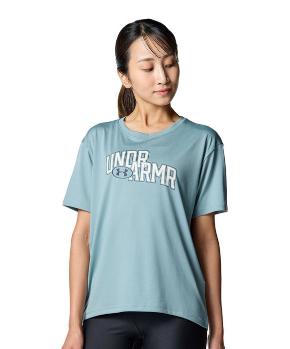 【ネコポス送料無料】UNDERARMOURアンダーアーマーレディースUAテックグラフィックTシャツ半袖6007703