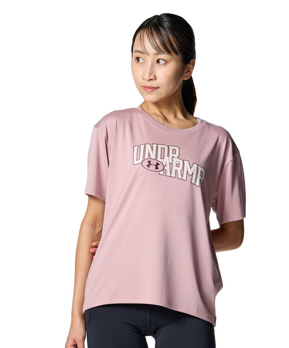 【ネコポス送料無料】UNDERARMOURアンダーアーマーレディースUAテックグラフィックTシャツ半袖6007703