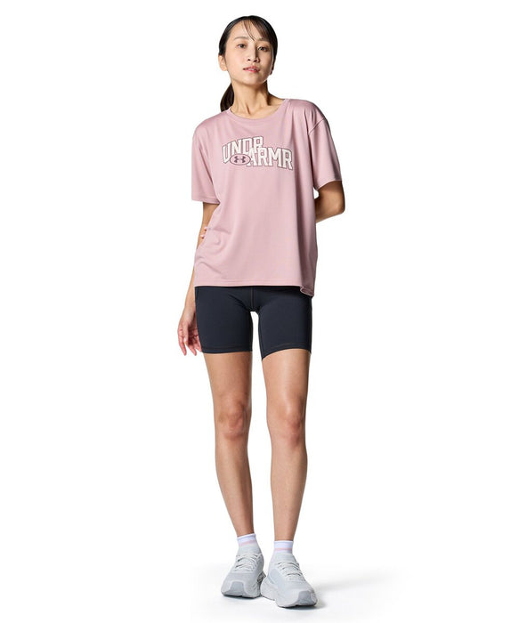 【ネコポス送料無料】UNDERARMOURアンダーアーマーレディースUAテックグラフィックTシャツ半袖6007703