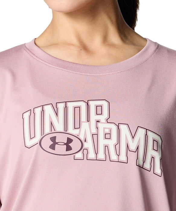 【ネコポス送料無料】UNDERARMOURアンダーアーマーレディースUAテックグラフィックTシャツ半袖6007703