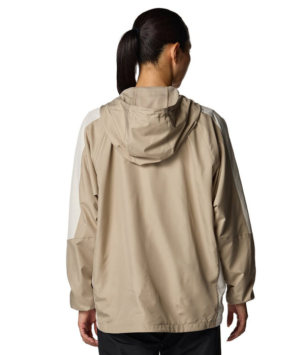 アンダーアーマーUNDERARMOURスポーツトレーニングウェアジャケットレディースUAメッシュライナーウーブンフーディー長袖WOMEN6007719