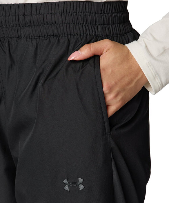 アンダーアーマーUNDERARMOURスポーツトレーニングウェアロングパンツレディースUAメッシュライナーウーブンパンツ6007720