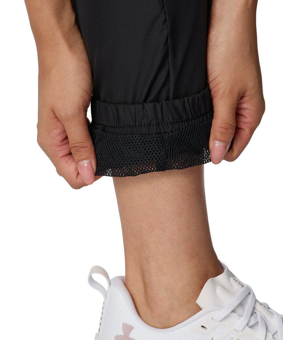 アンダーアーマーUNDERARMOURスポーツトレーニングウェアロングパンツレディースUAメッシュライナーウーブンパンツ6007720