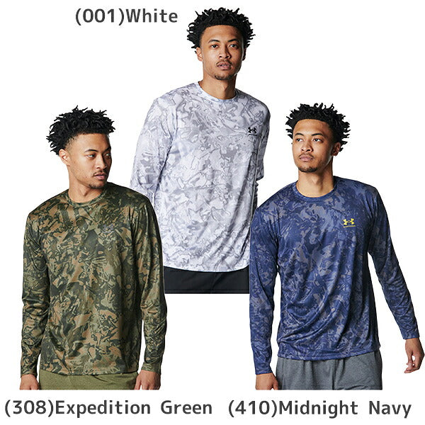 【ネコポス送料無料】アンダーアーマーUNDERARMOURスポーツUAテックカモロングスリーブTシャツ長袖トレーニングMENメンズ6007731