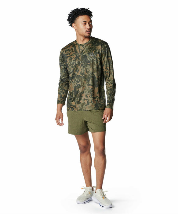 【ネコポス送料無料】アンダーアーマーUNDERARMOURスポーツUAテックカモロングスリーブTシャツ長袖トレーニングMENメンズ6007731