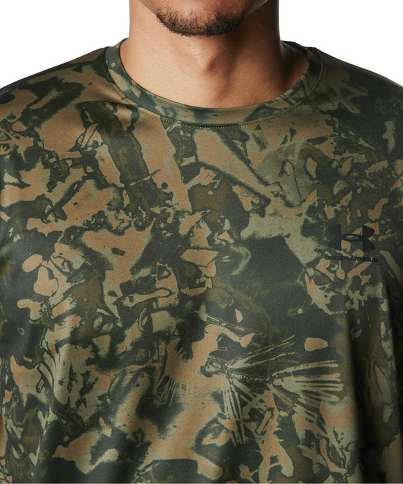 【ネコポス送料無料】アンダーアーマーUNDERARMOURスポーツUAテックカモロングスリーブTシャツ長袖トレーニングMENメンズ6007731