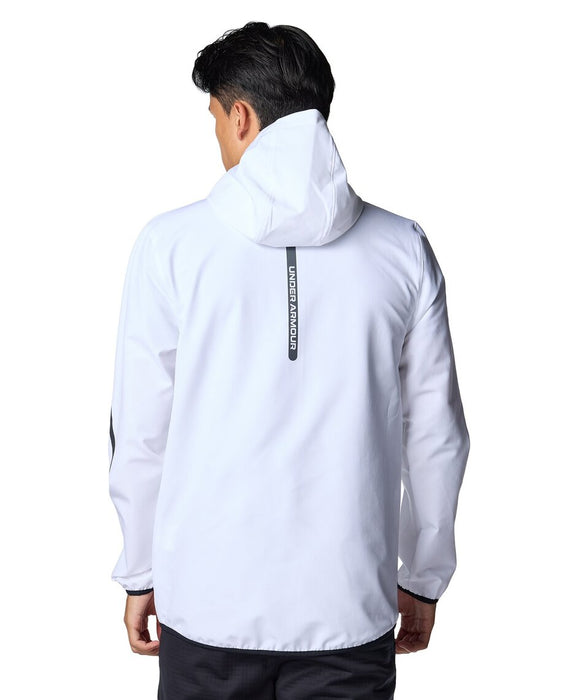 UNDERARMOURアンダーアーマートレーニングメンズUAブラッシュドウーブンリフレクトジャケットフードフルジップ6007741