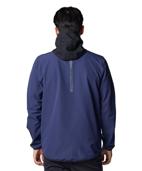 UNDERARMOURアンダーアーマートレーニングメンズUAブラッシュドウーブンリフレクトジャケットフードフルジップ6007741