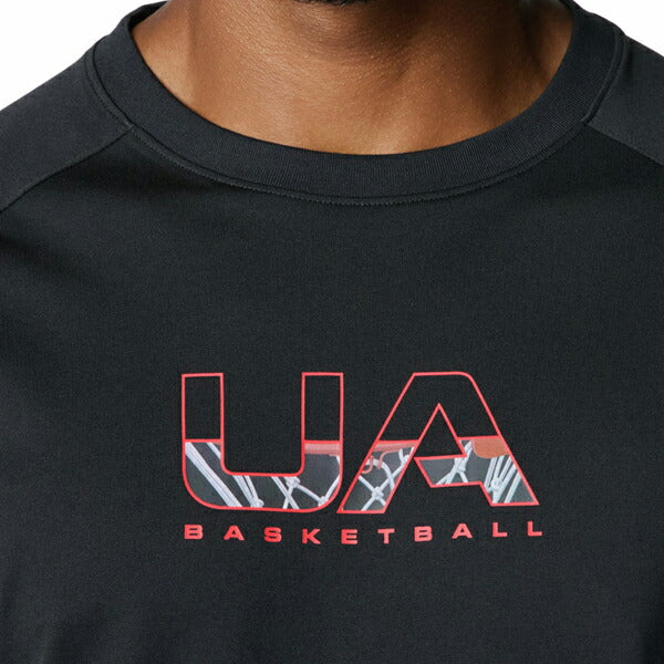 アンダーアーマーUAテックロゴロングスリーブTシャツバスケットボールメンズ長袖シャツ6007863