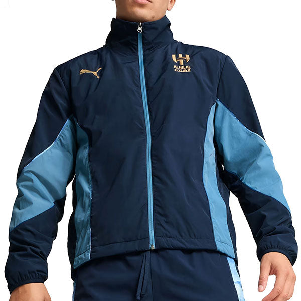 KIDSUPERSTUDIOSアル・ヒラルサウジFCリバーシブルウインドブレーカープーマ606845-20サッカーレプリカジャケット