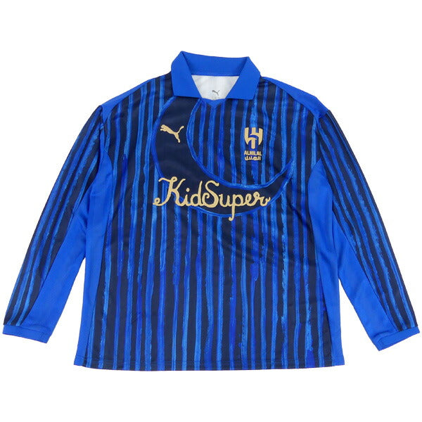 【ショップ限定エントリーでさらに+9倍】アルヒラルKIDSUPERXAHSFCLSレトロシャツ606849-14サッカー長袖プーマPUMA