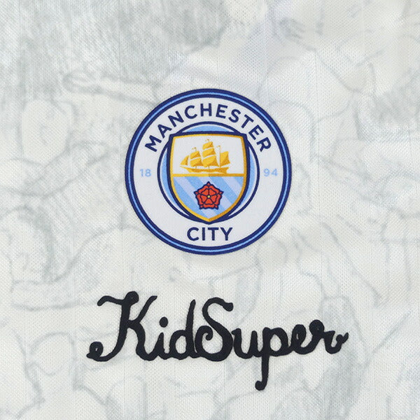 【ショップ限定エントリーでさらに+9倍】マンチェスターシティKIDSUPERXMCFCLSレトロシャツ606850-07サッカー長袖プーマPUMA