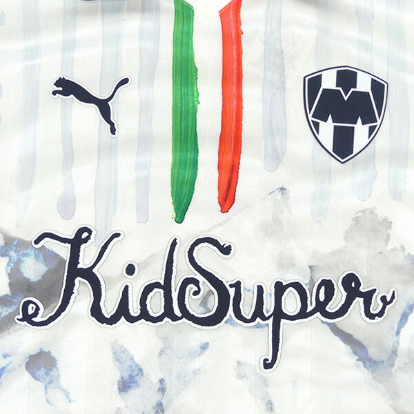 【ショップ限定エントリーでさらに+9倍】モンテレイKIDSUPERXMTYLSレトロシャツ606851-12サッカー長袖プーマPUMA