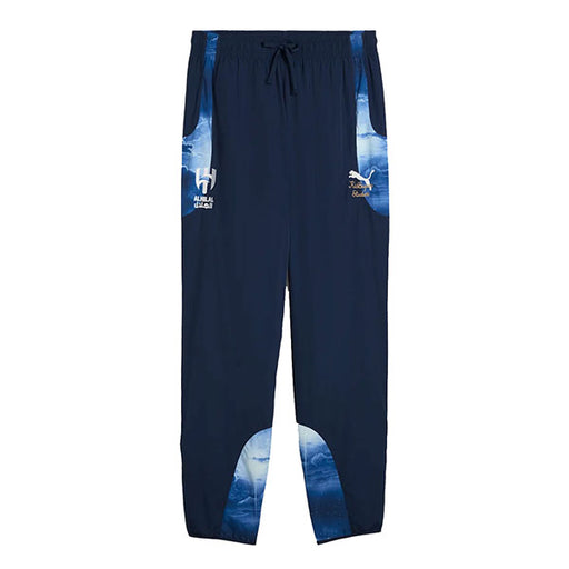 KIDSUPERSTUDIOSアル・ヒラルサウジFCトレーニングパンツプーマ606853-20サッカーレプリカロングパンツサポーターグッズ