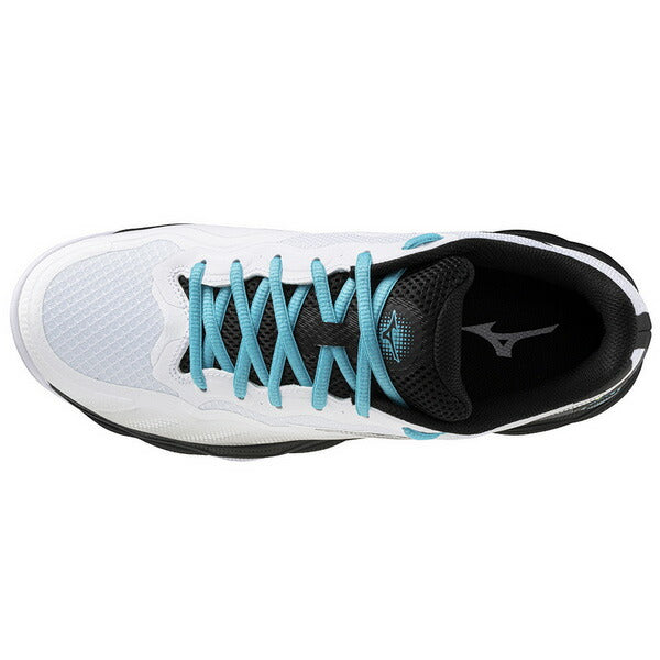 【ショップ限定エントリーでさらに+9倍】ミズノMIZUNOメンズレディーステニスシューズオムニクレーコート用砂入り人工芝ウエーブエンフォースコートWIDEOC61GB2431-09幅広3E相当ホワイト