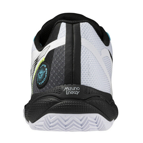 【ショップ限定エントリーでさらに+9倍】ミズノMIZUNOメンズレディーステニスシューズオムニクレーコート用砂入り人工芝ウエーブエンフォースコートWIDEOC61GB2431-09幅広3E相当ホワイト