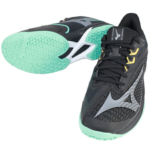 ミズノMIZUNOテニスシューズメンズレディースユニセックスウエーブエクシード6WIDEOCクレー砂入り人工芝コート61GB2513-09