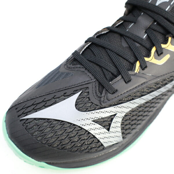 ミズノMIZUNOテニスシューズメンズレディースユニセックスウエーブエクシード6WIDEOCクレー砂入り人工芝コート61GB2513-09