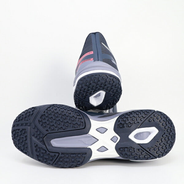 ミズノmizunoメンズレディーステニスシューズWAVEEXCEEDCOURTWIDEOCウエーブエクシードコート61GB2518-05