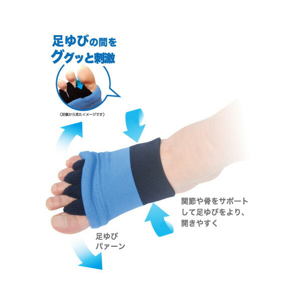 【ショップ限定エントリーでさらに+9倍】【ネコポス対応可】砂山靴下SUNAYAMAヒラキュア6313CAサッカーフットサル足指リカバリーソックス靴下リラックス