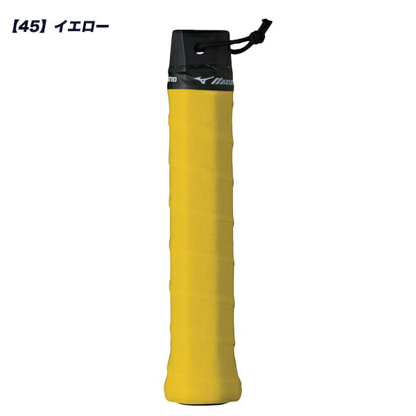 【ショップ限定エントリーでさらに+9倍】ミズノMIZUNOテニスグリップテープガチグリップ厚さ0.7mm耐久モデルウエットタイプ1本入り63JYA304