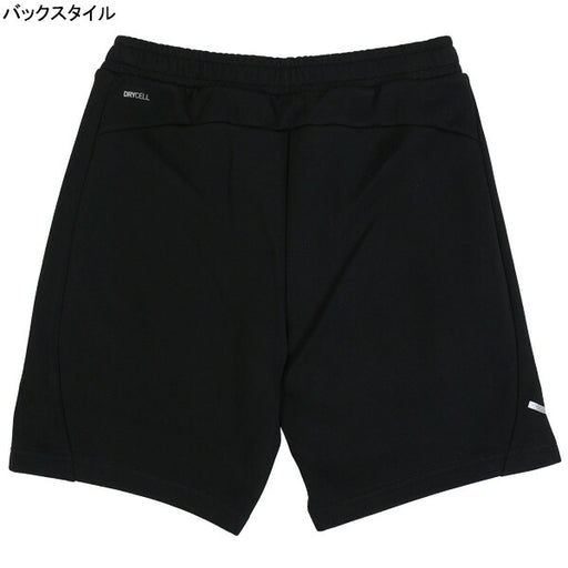 【ショップ限定エントリーでさらに+9倍】【ネコポス送料無料】プーマPUMATEAMFINALカジュアルショーツ658096サッカーフットサルスウェットハーフパンツ短パンブラックメンズ