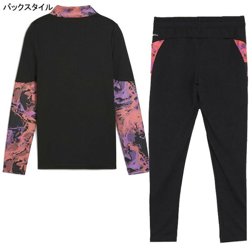 【ショップ限定エントリーでさらに+9倍】【上下セット】プーマPUMAジュニアINDトレーニング上下660189-660187サッカーフットサルジャージトレーニングトップロングパンツ練習着子供用