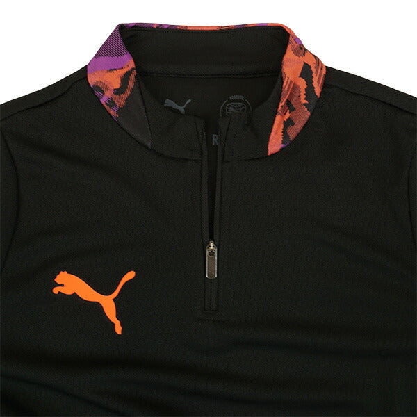 【ショップ限定エントリーでさらに+9倍】【上下セット】プーマPUMAジュニアINDトレーニング上下660189-660187サッカーフットサルジャージトレーニングトップロングパンツ練習着子供用