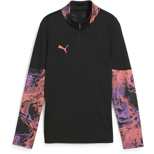 【ショップ限定エントリーでさらに+9倍】プーマPUMAジュニアINDIVIDUALCUP1/4ジップトップ660189サッカーフットサルジャージトレーニングトップ練習着子供用